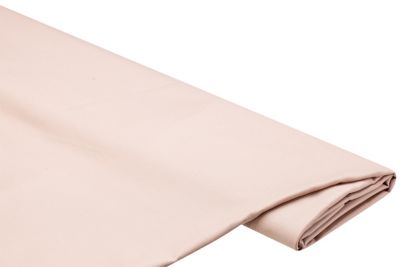Tissu damas en coton, mat, sans motif, beige