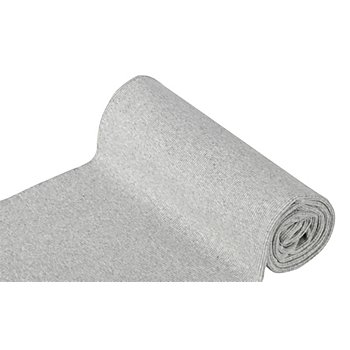 Tissu bord côte 'confort', gris clair/mélangé