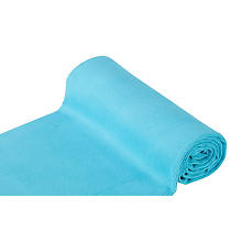 Tissu bord côte 'confort', turquoise