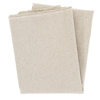 Tissu coton/lin 'Natura', coupon de 0,5 m, beige
