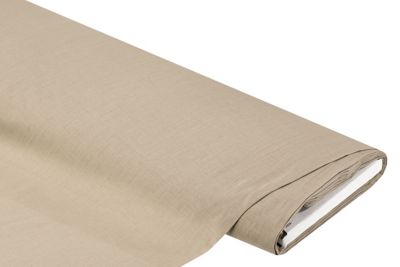 Tissu voile de coton, taupe
