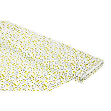 Tissu coton à impression numérique 'tennis', de la série Ria, blanc/multicolore