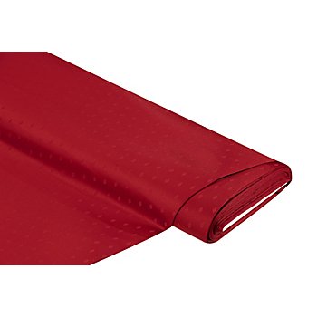 Tissu damassé 'mini losange', rouge