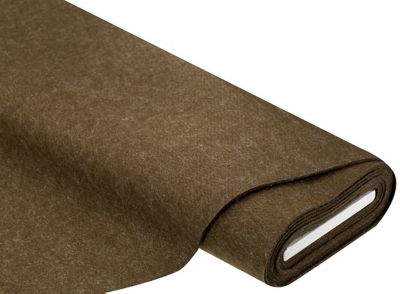 Textielfilt, dikte 4 mm, bruin gemêleerd