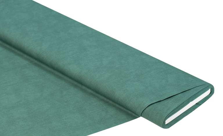 Tissu pas cher: Tissu molleton vert Jade au Metre sur