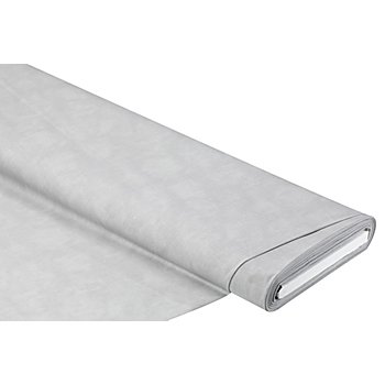 Tissu coton 'moiré', gris clair