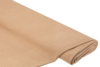Tissu jersey "nid d‘abeille", camel