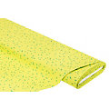 Tissu coton "mouettes", citron vert
