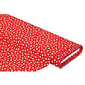Tissu coton "cadeaux", rouge/blanc, de la série "Mona"