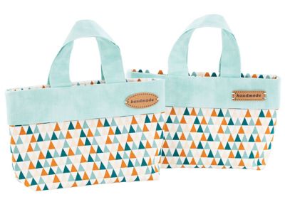 Kit couture "paniers cadeau triangle"