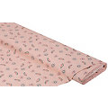 Tissu coton "arcs-en-ciel & Cie", rose/multicolore
