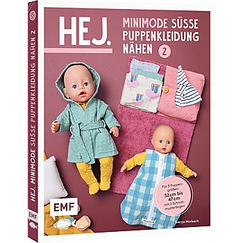 Buch 'HEJ. Minimode süsse Puppenkleidung nähen 2'