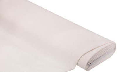 Tissu coton nid d‘abeilles « mini », blanc