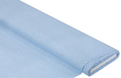 Baumwollstoff Striche "Mona" | blau/weiß | Bastelbedarf | Patchworkstoffe | buttinette