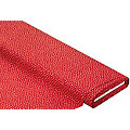 Tissu en coton « petites fleurs », rouge/multicolore
