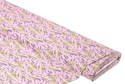 Baumwollstoff Lavendel „Sina“, lila-color