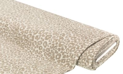 Möbel-Jacquard 'Leo', natur/taupe