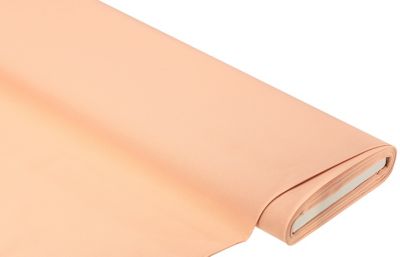 Katoenstof uni 'Dana', abrikoos