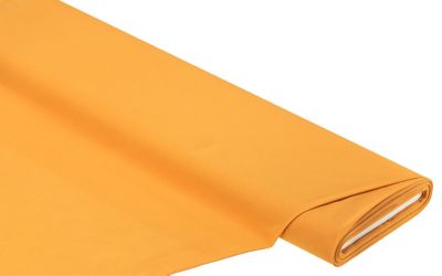 Tissu coton 'uni', orange, série 'Dana'
