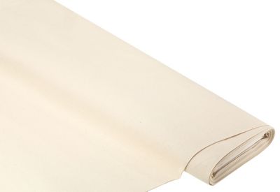Unbehandelter Baumwollstoff/Nessel, Rohware, natur