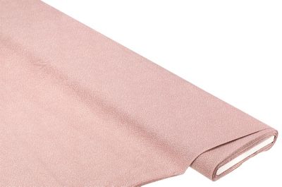 Baumwollstoff Minipünktchen 'Sina', altrosa/weiß