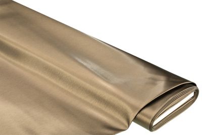 Kunstleder „Metallic“, nougat