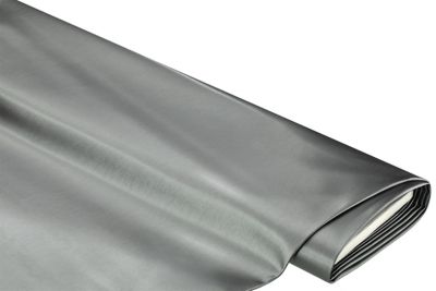 Kunstleder „Metallic“, stahl
