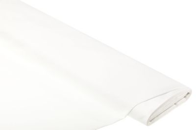 Weiches Universalgewebe 'Peach Skin', weiß