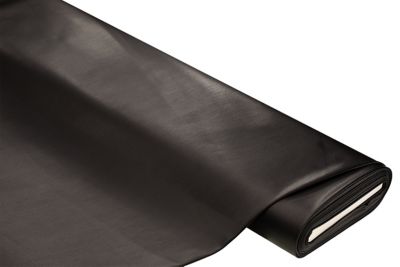 Stretchlederimitatie, zwart
