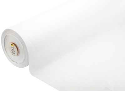 Tissu thermocollant thermocollant Poids léger 90 cm de large Blanc