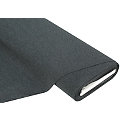 Tissu jersey extensible, anthracite-chiné