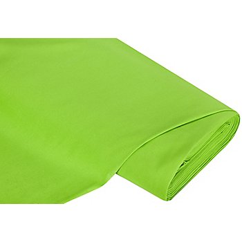 Tissu canevas en pur coton, vert kiwi