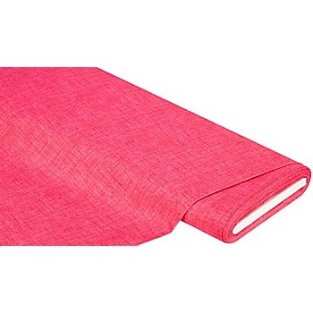 Beschichtetes Baumwollmischgewebe 'Meran' Uni, pink
