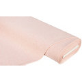 Sweatstoff "Basic" mit weich gerauter Innenseite, rosa-melange