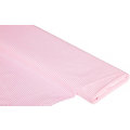 Tissu coton "carreaux vichy", rose/blanc