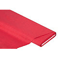 Tissu coton enduit uni "Meran", rouge