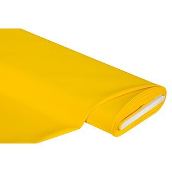 Tissu polyester uni, jaune