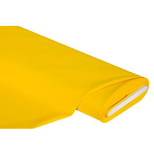 Tissu polyester uni, jaune 