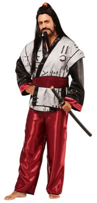 Garçons Rouge Costume Ninja Samouraï Warrior Enfants Déguisement