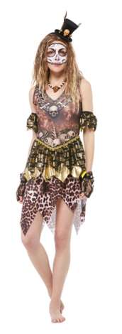 Voodoo Kostum Fur Damen Online Kaufen Buttinette Fasching Shop