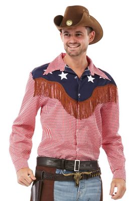 Chemise cowboy discount homme pas cher