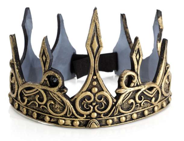 2x Krone 14102 Prinzessin Königin gold leichte Krone 