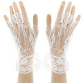 Spitzen-Handschuhe, weiss