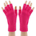 Strick-Handschuhe, pink