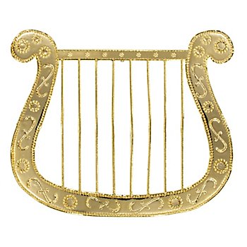 Harpe dorée