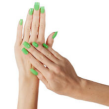 Fingernägel 'Neon', grün