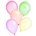 Ballons de baudruche "fluo", Ø 25 cm, 50 pcs