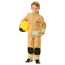 Déguisement de pompier pour enfants, ocre