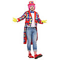 Veste queue de pie de clown "Peppito" pour hommes