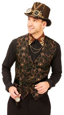 Gilet Steampunk pour hommes | acheter en ligne sur déguisement buttinette